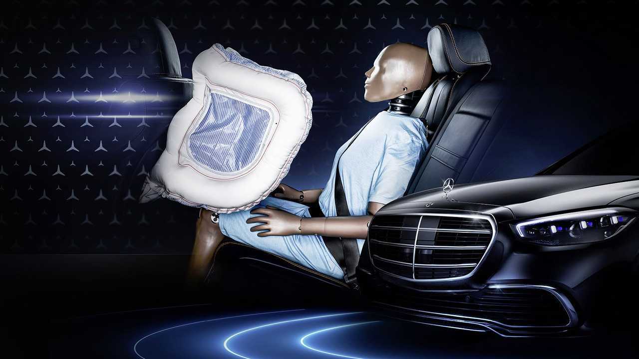 Mercedes Classe S (W 223), Airbag frontali posteriori