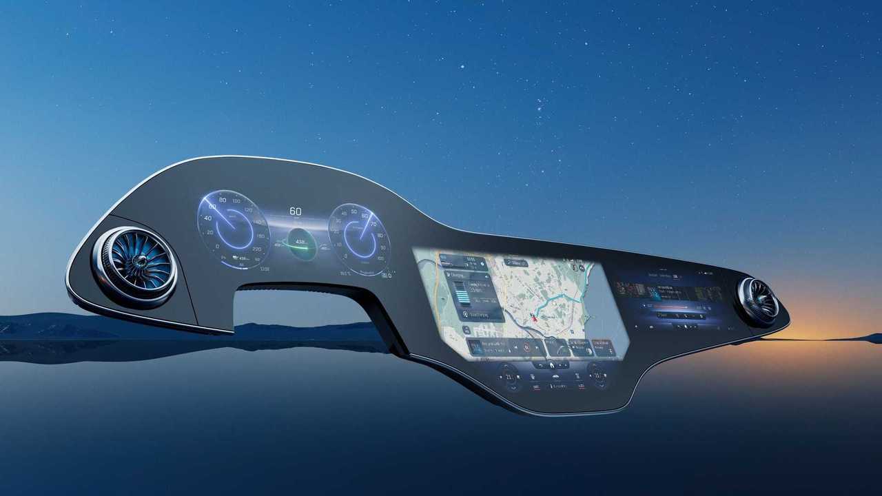 Mercedes EQS Hyperscreen