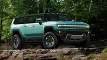 GMC Hummer EV SUV rendering