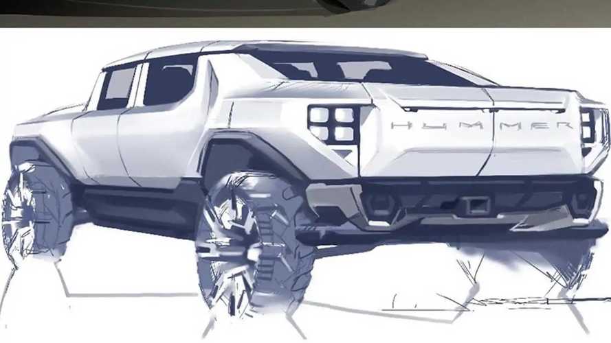 2022 GMC Hummer EV Sketches