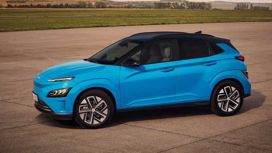 Hyundai Kona Electric Facelift Debuts With Refreshed Face, New Tech