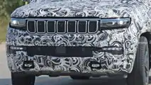 Jeep Wagoneer Spy Photo Front Close