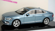 Volvo S90 Liquid Blue scale model