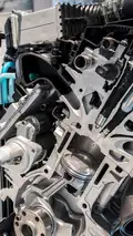 BMW 1-Series prototype with water injection