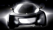 Mitsubishi i MiEV SPORT AIR concept illustration