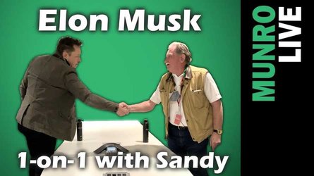 elon musk talks sandy munro