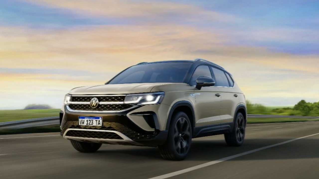 Oficial: así es la VW Taos que se fabricará en Argentina