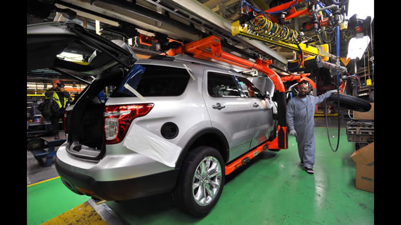 Ford inicia produção do Novo Explorer em Chicago
