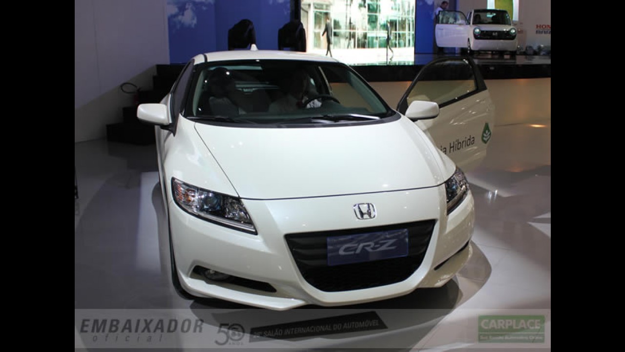 Salão do Automóvel: Honda CR-Z híbrido esbanja tecnologia e modernidade