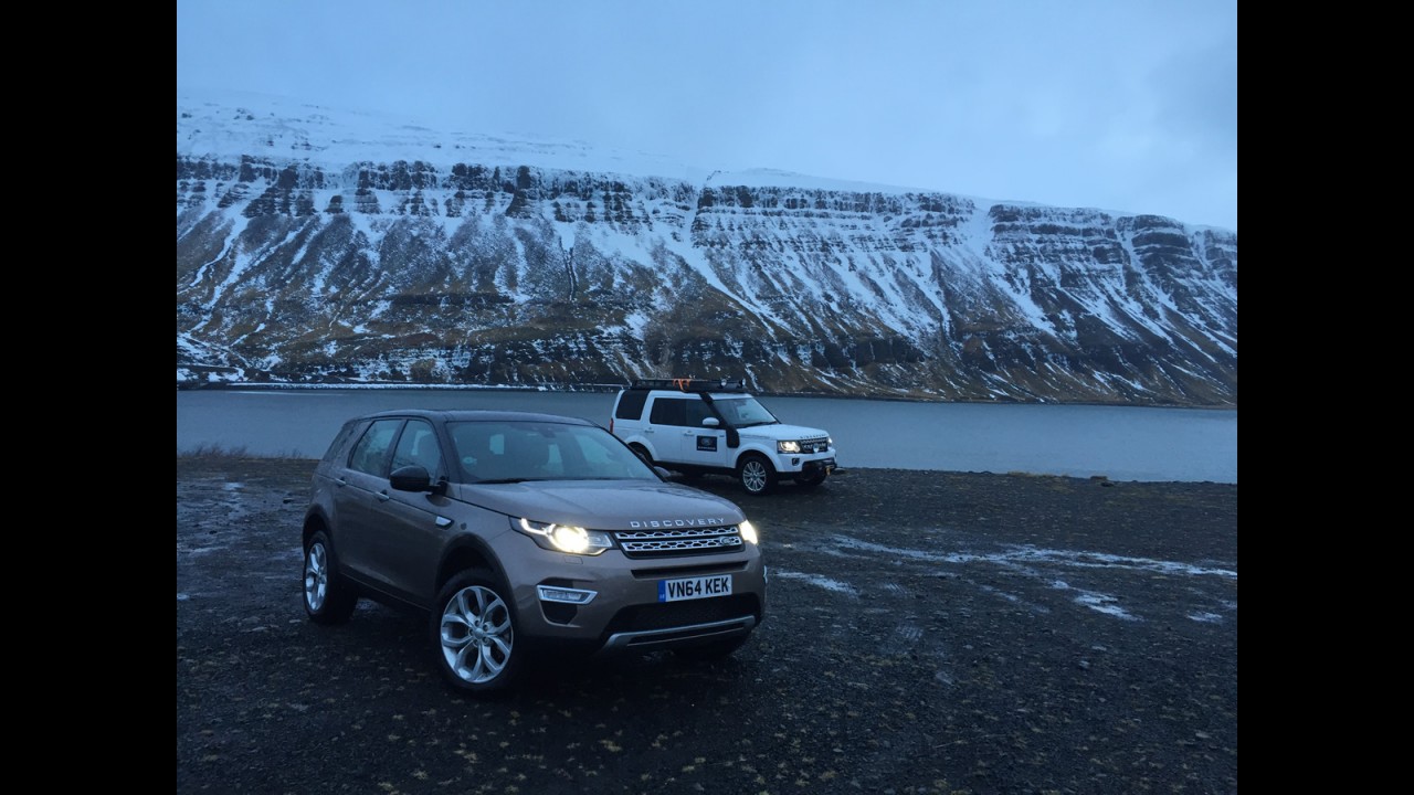 Aventura: Discovery Sport versus gelo na Islândia - parte 2