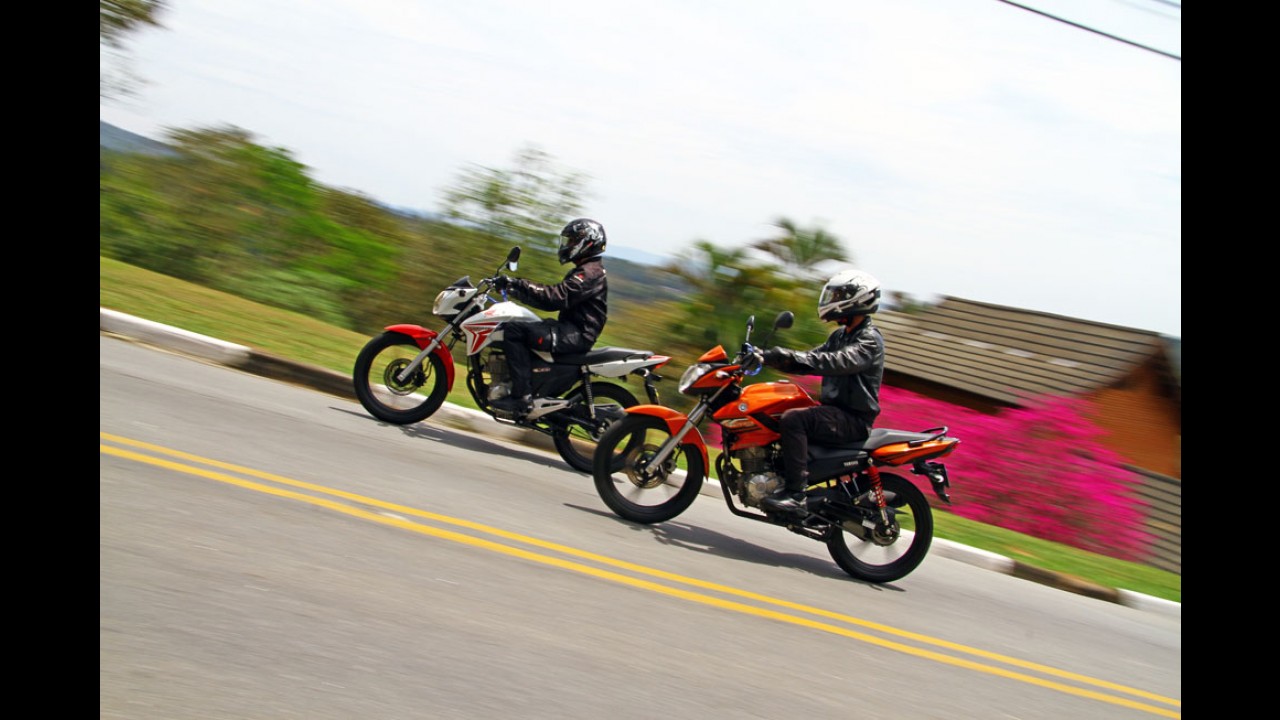Garagem MOTO #4: Yamaha Fazer 150 e Honda CG 150 fazem duelo de pesos leves