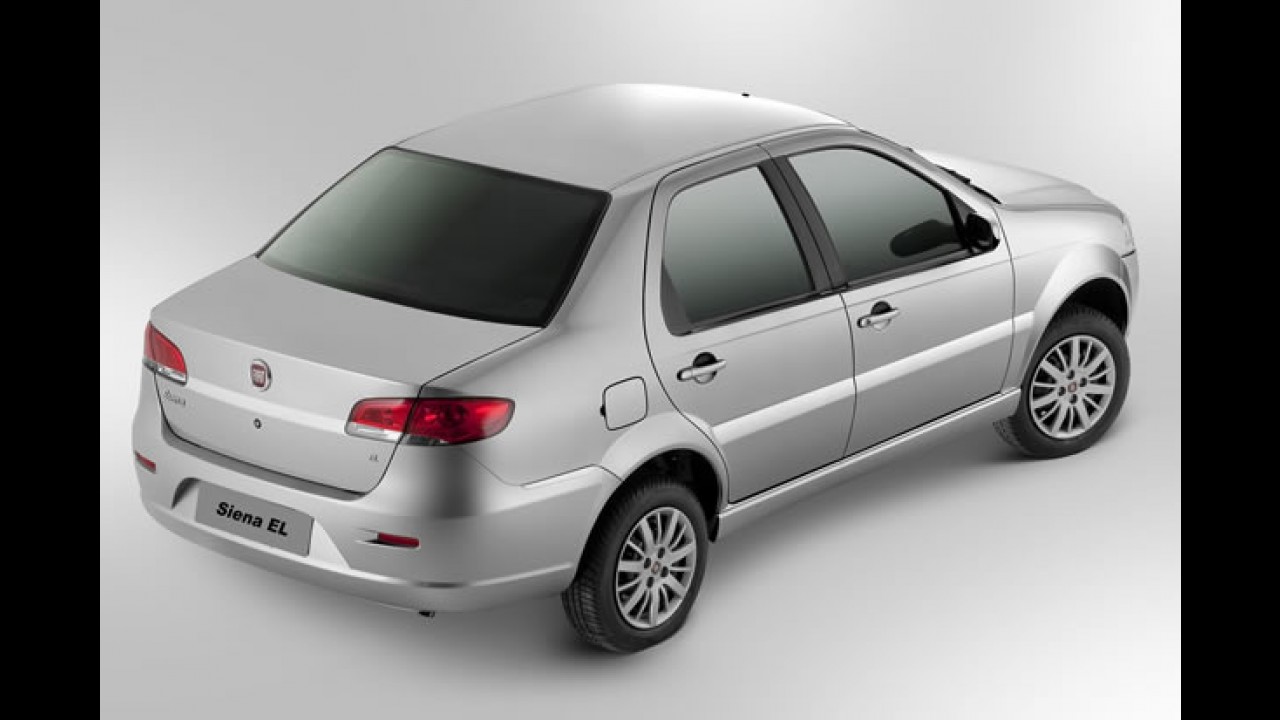 Fiat lança linha Siena 2012 sem mudanças - Siena Sporting sai de linha