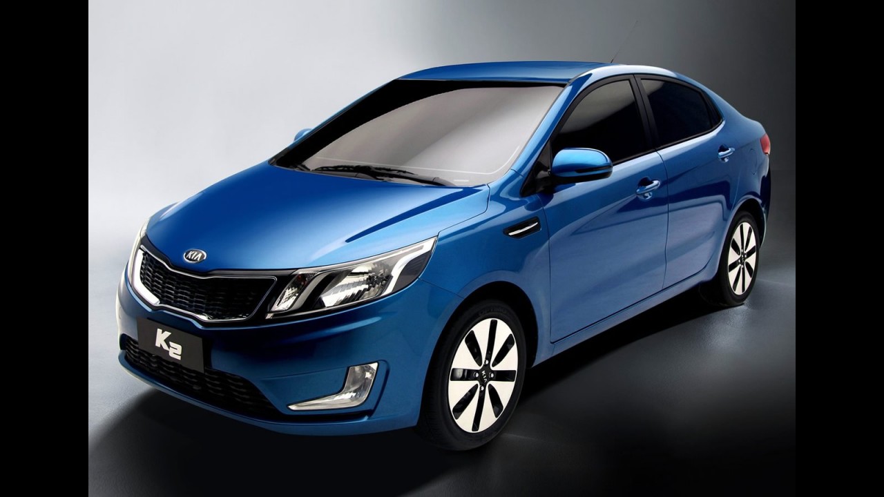 Kia apresenta o Novo K2 / Rio Sedan 2012