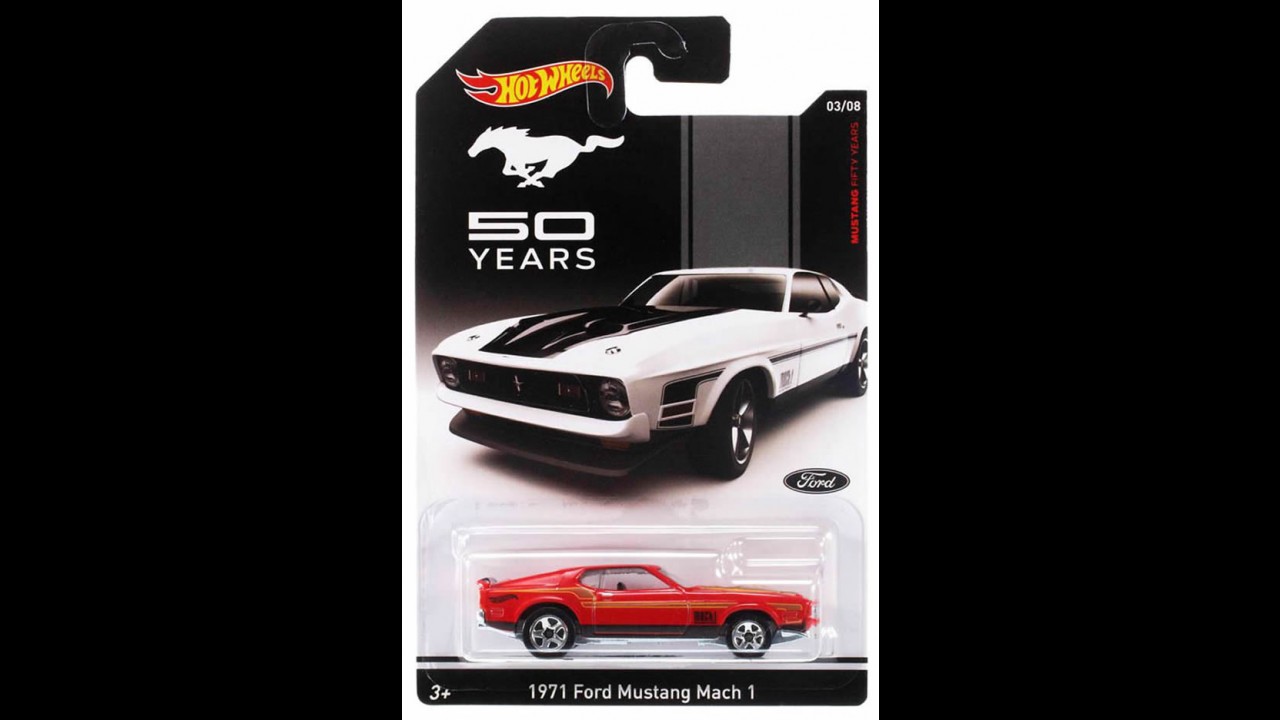 Ford Mustang ganha coleção Hot Wheels com oito modelos no Brasil