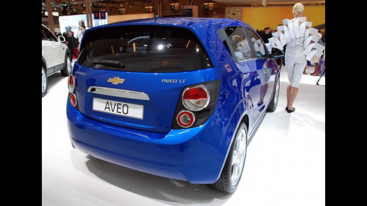 Fotos: Novo Chevrolet Aveo no Salão de Paris