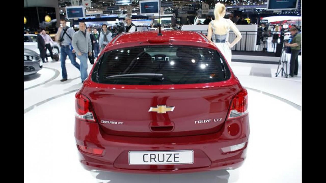 Futuro "brasileiro": Chevrolet Cruze Hatch ao vivo em Genebra