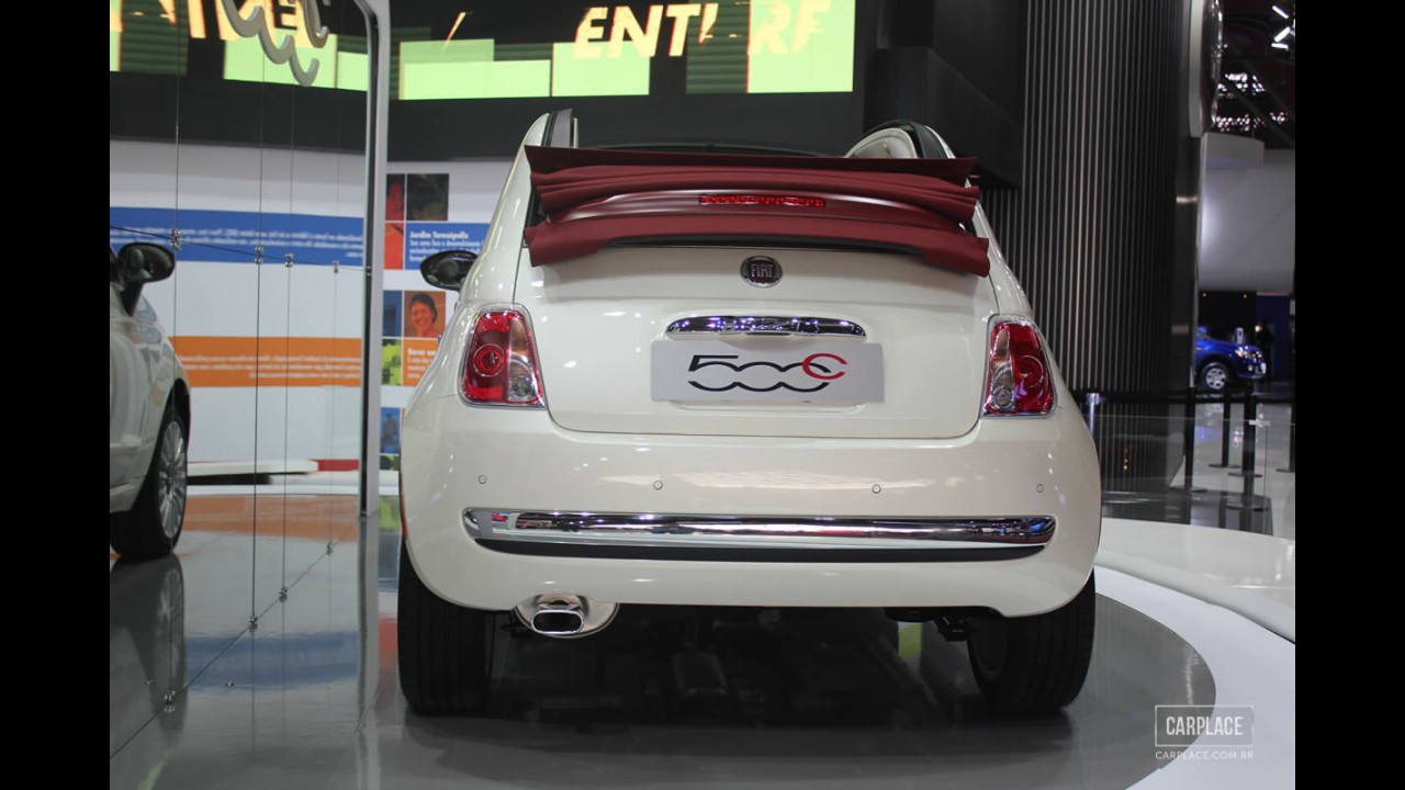 Salão do Automóvel: Fiat 500 Cabrio - Versão conversível é lançada oficialmente