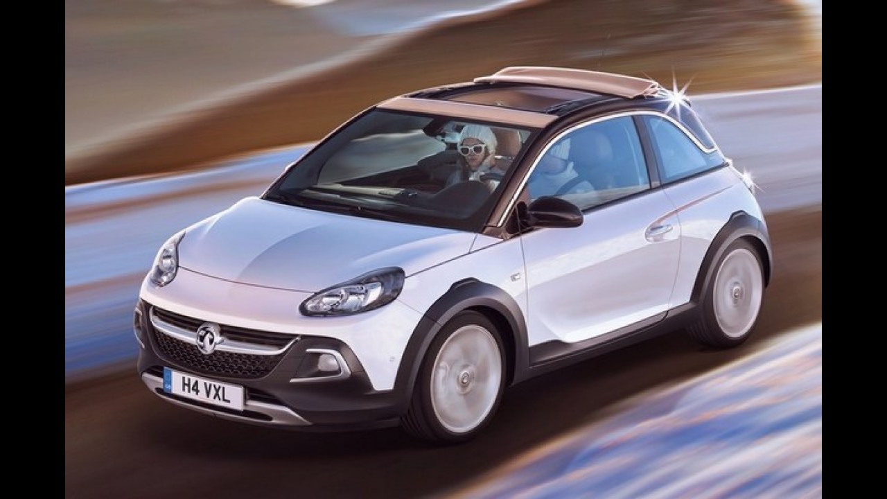 Opel Adam Rocks Tem Visual Aventureiro E Estreia Novo Motor 1 0 Tres Cilindros Turbo