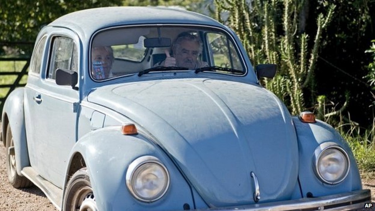Mujica rejeita oferta milionária e diz que Fusca não está à venda