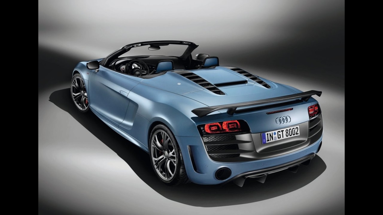 Audi revela oficialmente R8 GT Spyder - Esportivo vai de 0 a 100km/h em 3,8 s