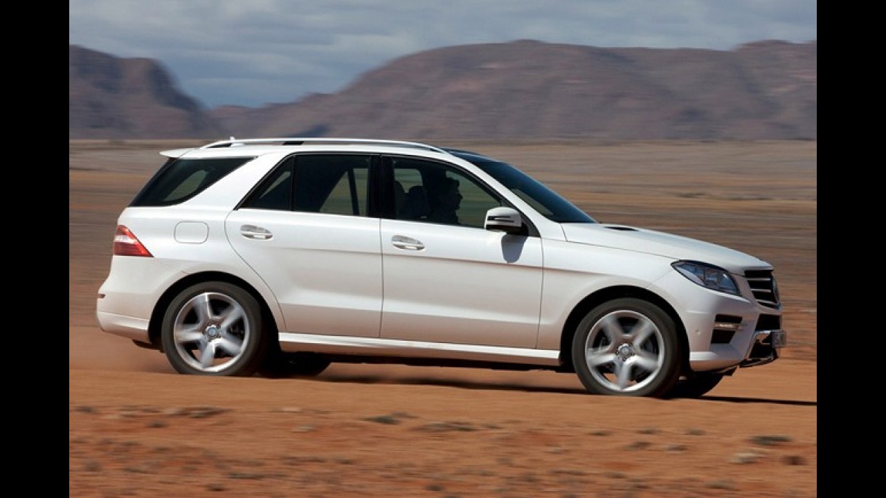 Novo Mercedes-Benz Classe M 2012 - Terceira geração é revelada oficialmente