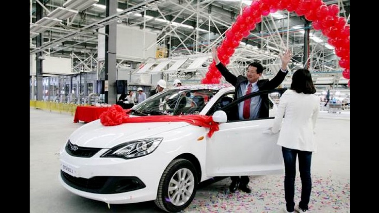 Chery ignora crise no setor e cresce 74% no primeiro semestre no Brasil