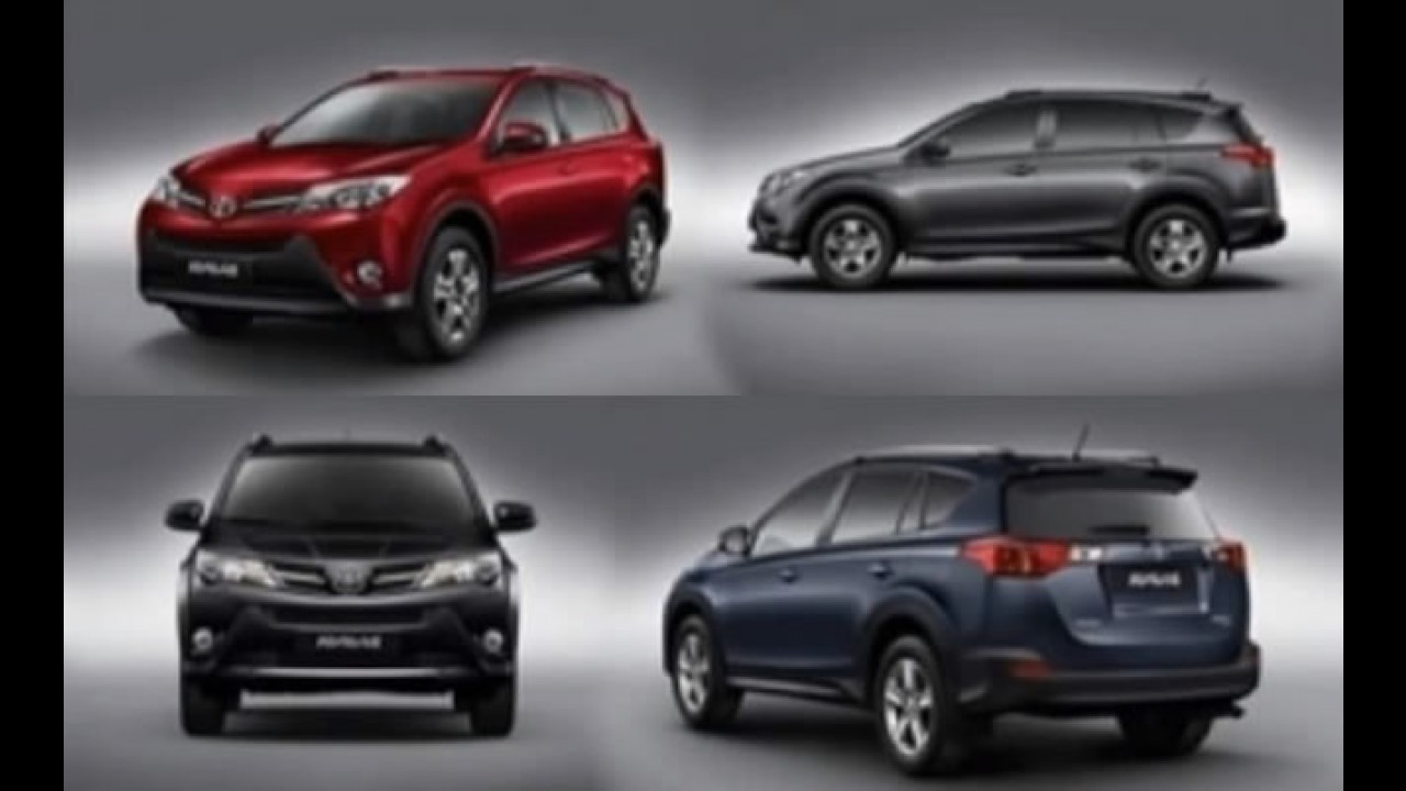 Novo Toyota RAV4: Vazam imagens da nova geração