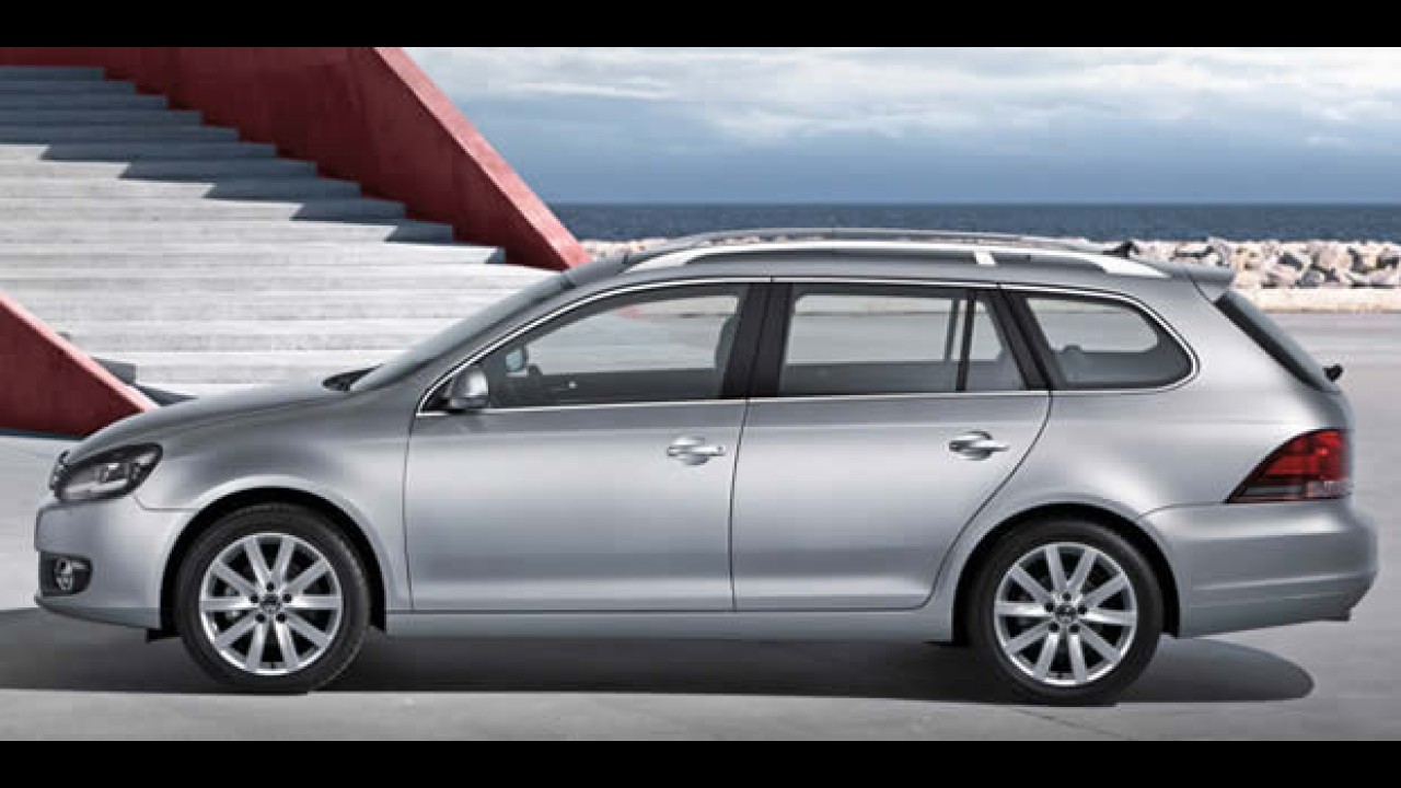 VW mostra o Novo Golf Variant 2010 - Geração anterior é vendida no Brasil como Jetta Variant