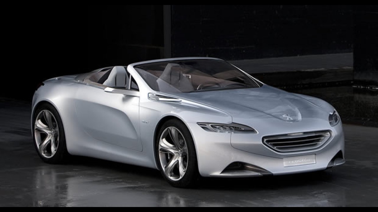 Peugeot divulga a sua nova identidade visual e o novo esportivo híbrido SR1 2010 - Veja fotos