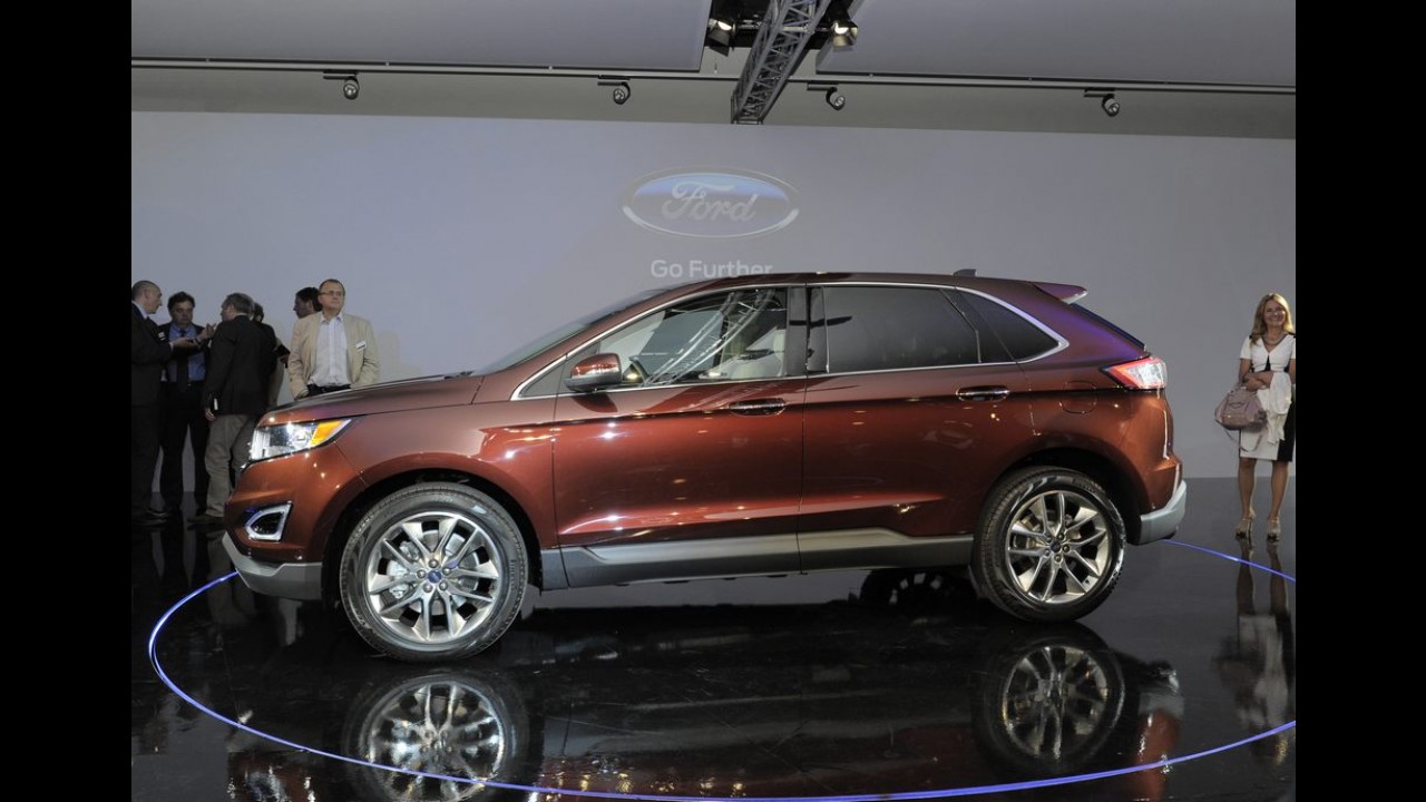 No Brasil em 2015, novo Ford Edge estreia em versão de produção - fotos