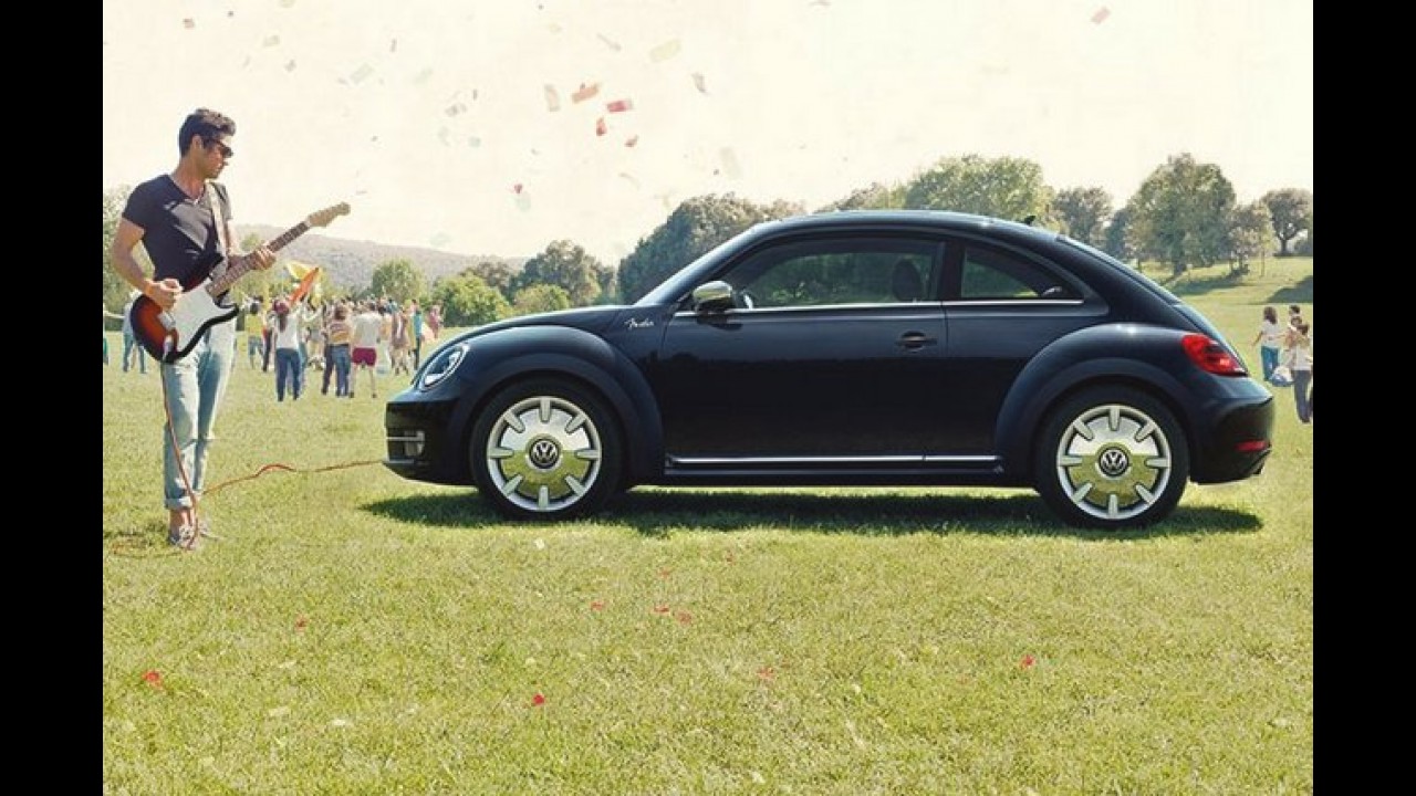 Volkswagen Fusca agora é Rock and Roll - Marca lança Beetle Fender no Reino Unido
