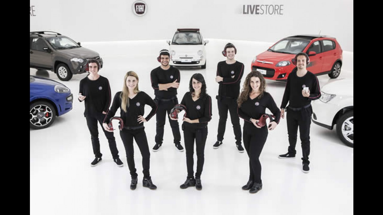Fiat Live Store revoluciona loja virtual com interação em tempo real