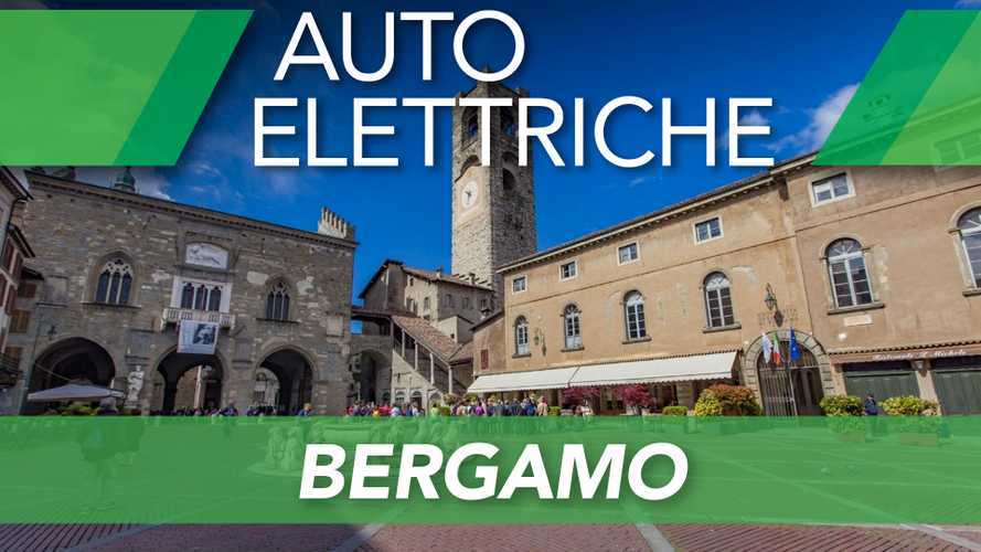 Auto elettriche a Bergamo, ZTL, strisce blu e altre agevolazioni