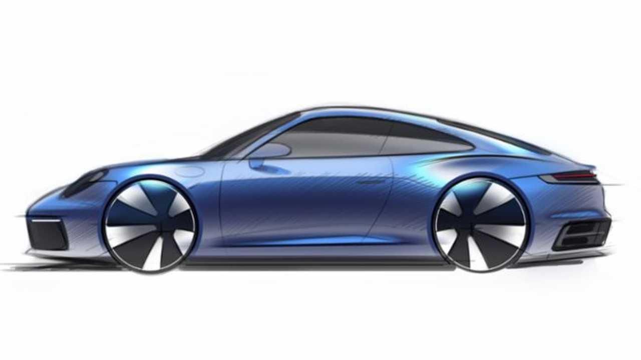 Esquisse Porsche 911