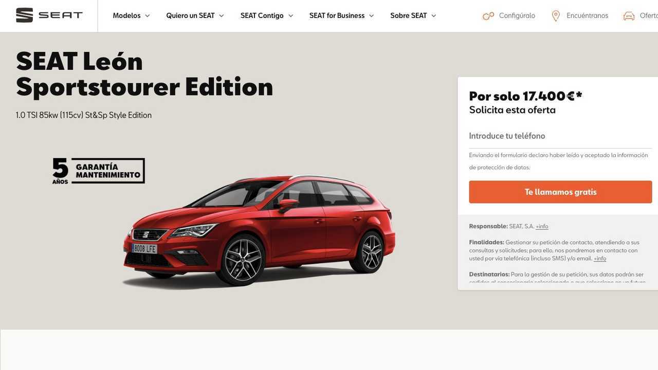 Ofertas SEAT León 2020