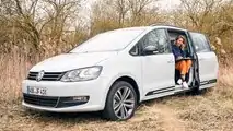 VW Sharan als rollendes Homeoffice