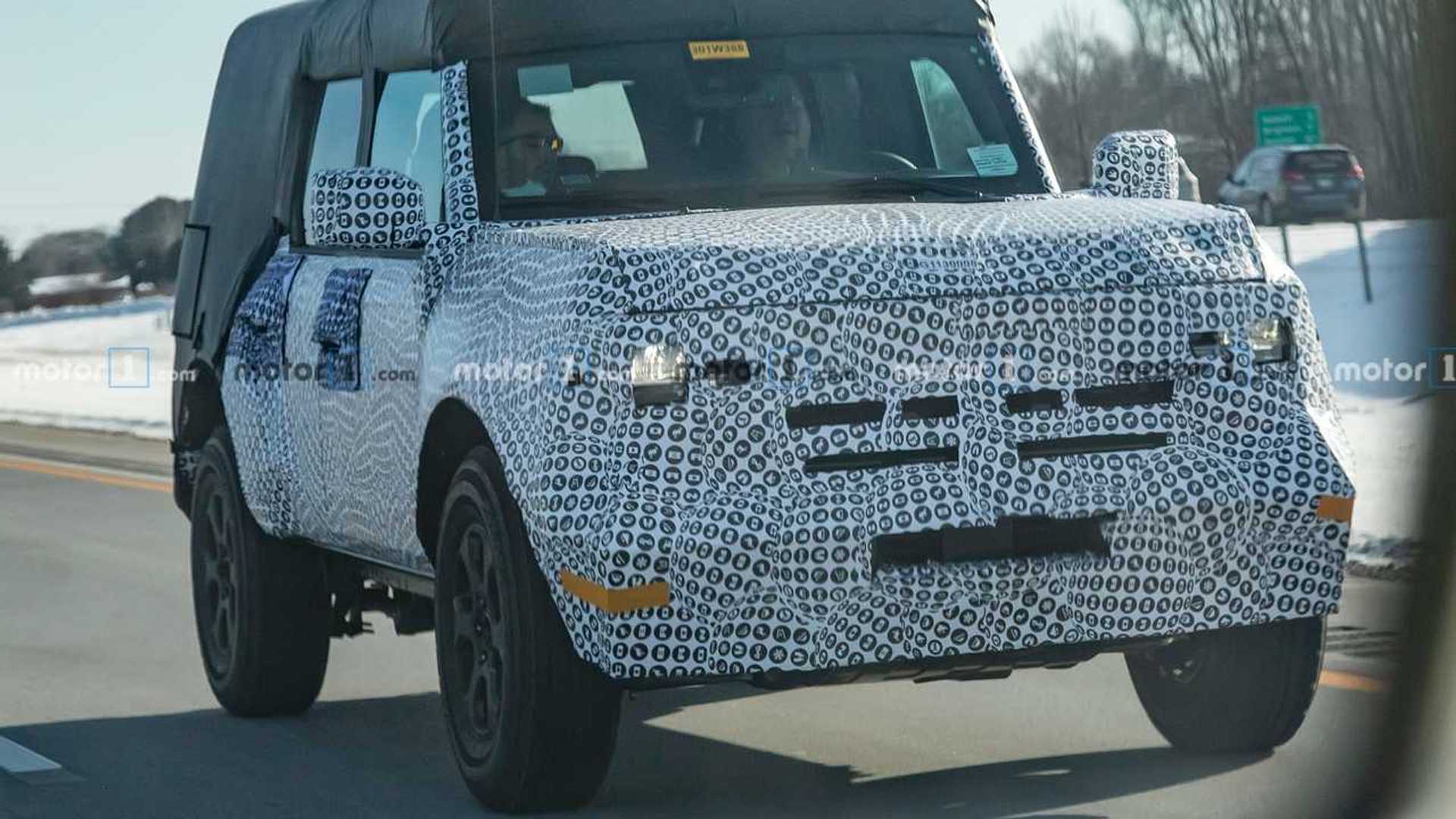 2021 Ford Bronco Spy Photo