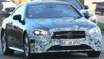 Makyajlı Mercedes E-Serisi Coupe ve Cabrio'nun Casus Videosundan Ekran Görüntüleri
