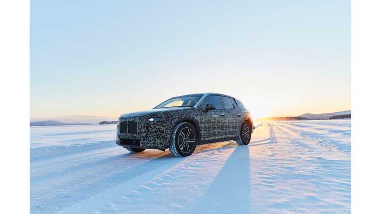 BMW iNEXT undergoes winter trial tests