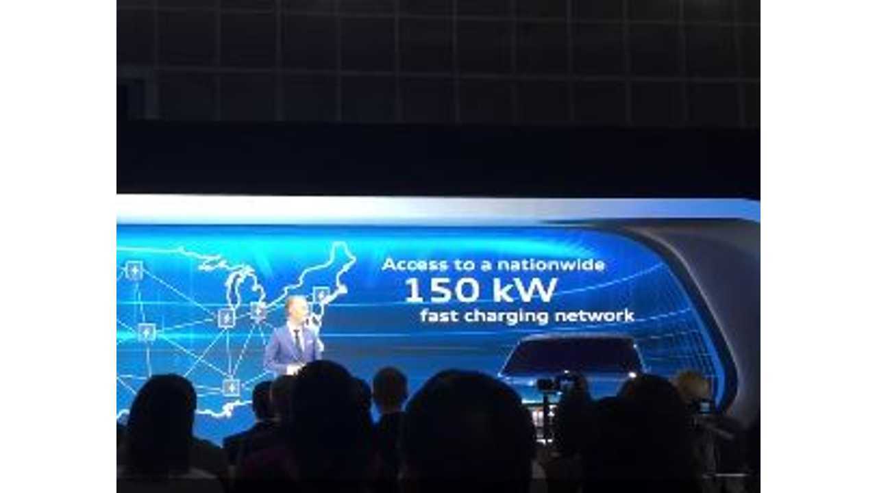 Audi Announces Nationwide 150 kW CCS Network