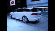 Dentro la Jaguar XF Sportbrake al Salone di Ginevra 2012