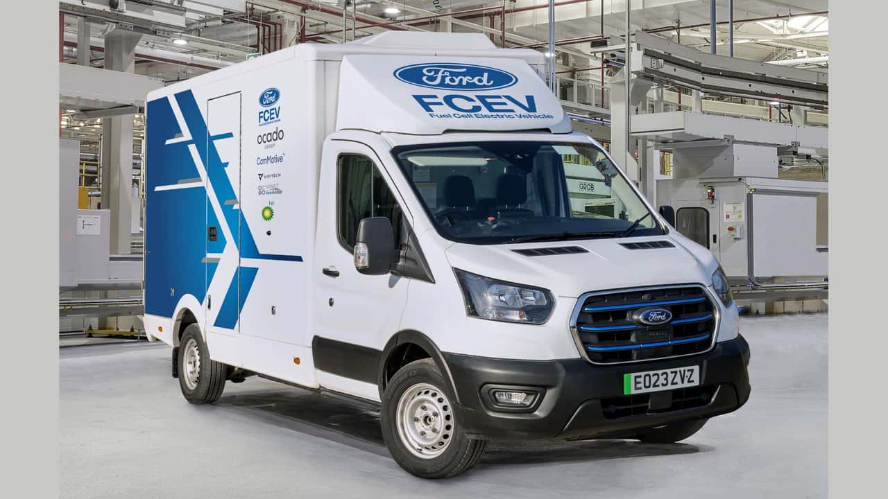 Ford testet Brennstoffzellen-Transit