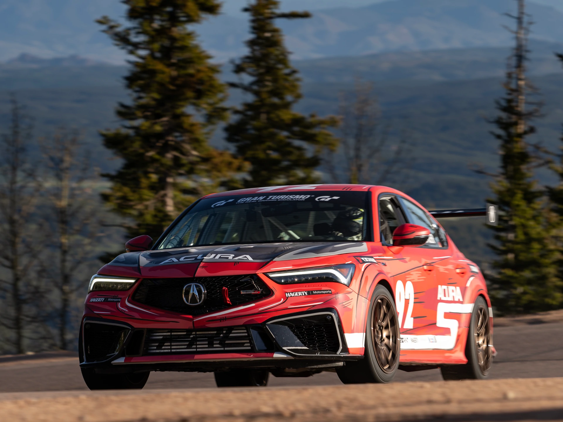 Modèle Réduit 1:18 ACURA NSX Pikes Peak 2015 - TOP SPEED TS0010 - Édition Limitée - Neuf