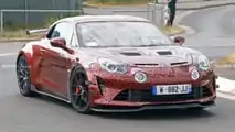 Photos d'espionnage de la Hotter Alpine A110