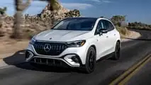 2024 Mercedes-AMG EQE SUV Exterior Front Quarter