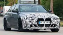 Foto spia aggiornate della berlina BMW M3