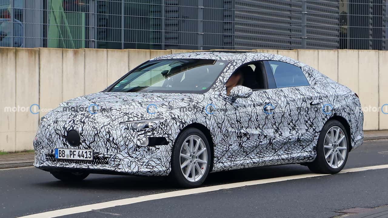 Next-gen Mercedes CLA spy photo