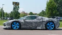 Ferrari SF90 LM, le foto spia