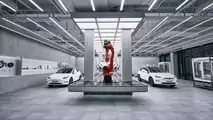 Negozio Tesla Giga Laboratory in Cina