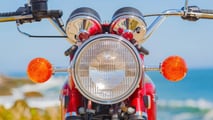 1969 Honda CB750 Sandcast - Headlight Closeup